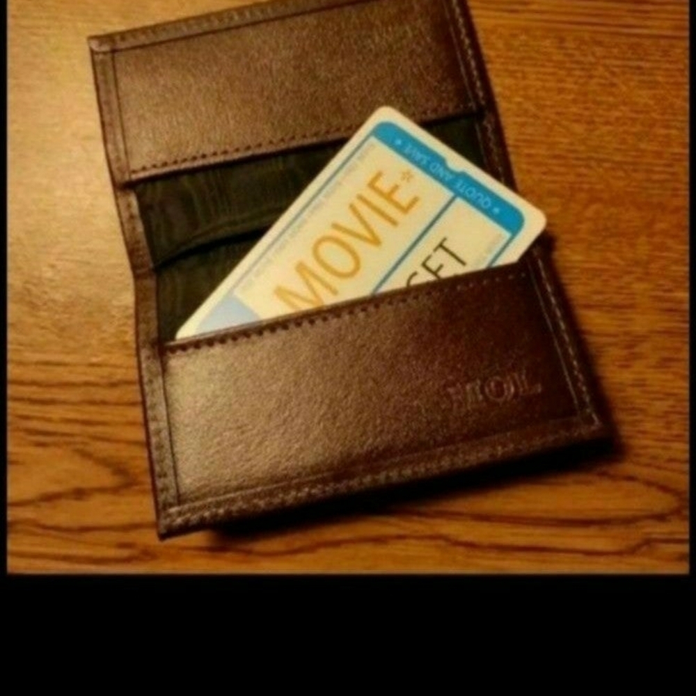 Men's Brown ID Case/Wallet